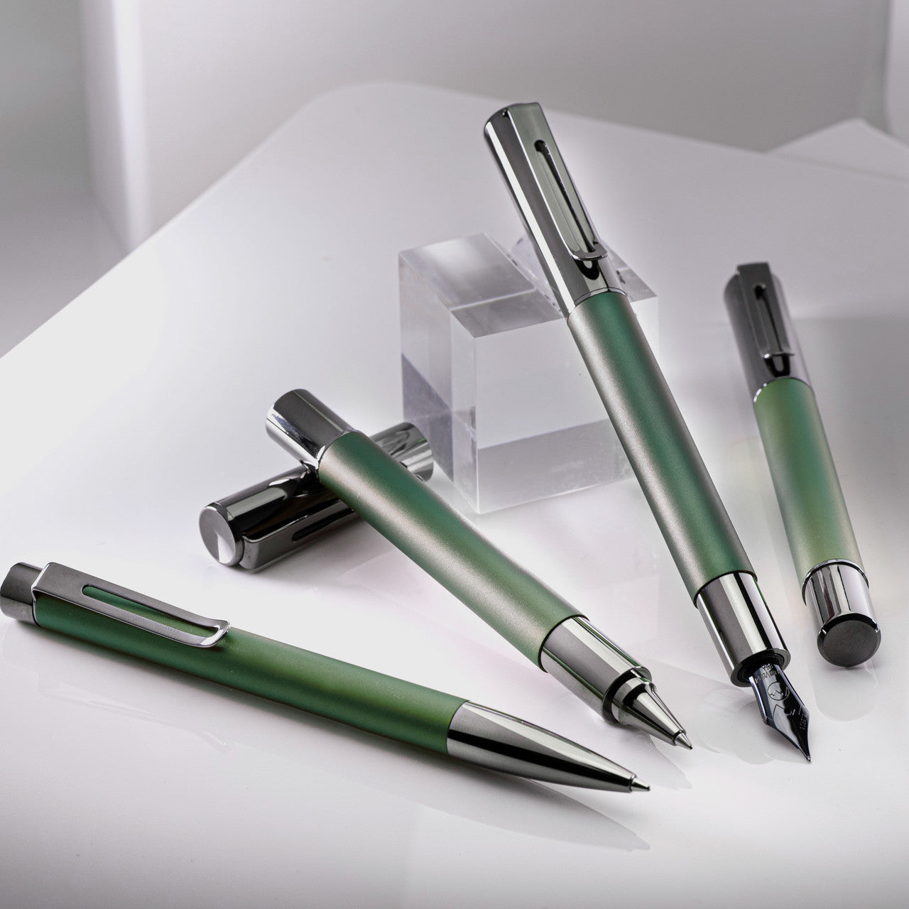 Monteverde Ritma Fountain Pen - Anodized Green