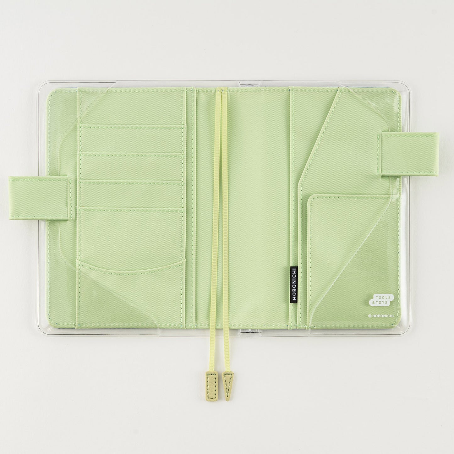 Hobonichi A6 Techo Cover on Cover - Clear