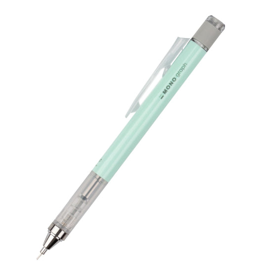 Mono Graph Mechanical Pencil .5mm + Eraser Set - Mint Green