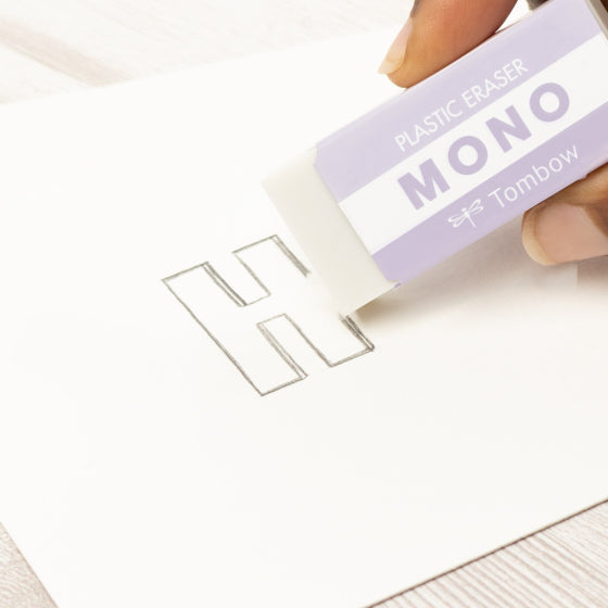 Mono Graph Mechanical Pencil .5mm + Eraser Set - Lavender