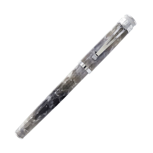 Retro 51 Tornado Fountain Pen - Silver Lining (Acrylic)