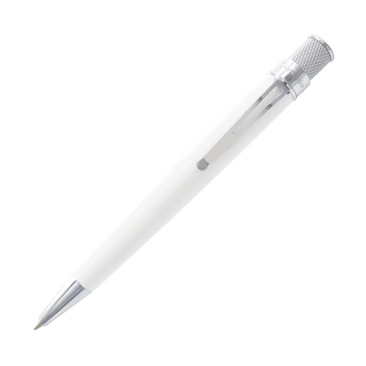 Retro 51 Tornado Classic Lacquer Rollerball - White (Glow in the Dark)