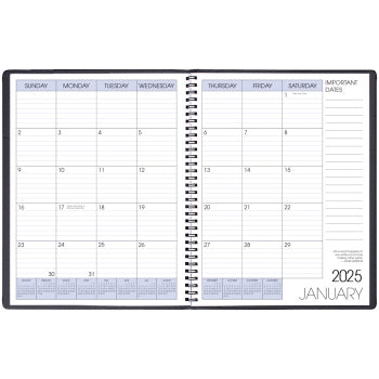 Payne 2025-2026 Skivertex Two Year Planner (8.5" x 11") (Assorted)