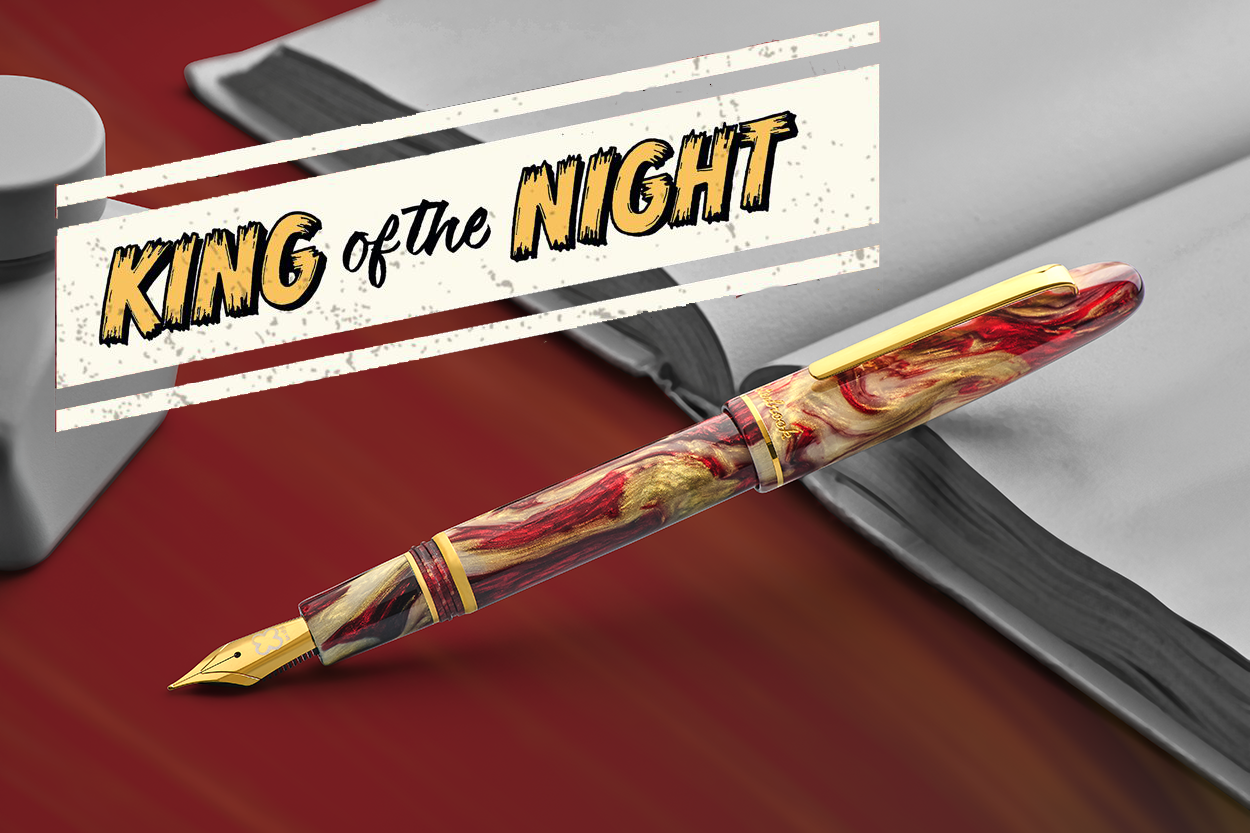 Esterbrook Estie Fountain Pen - King of the Night with Gold Trim (Limited Edition)