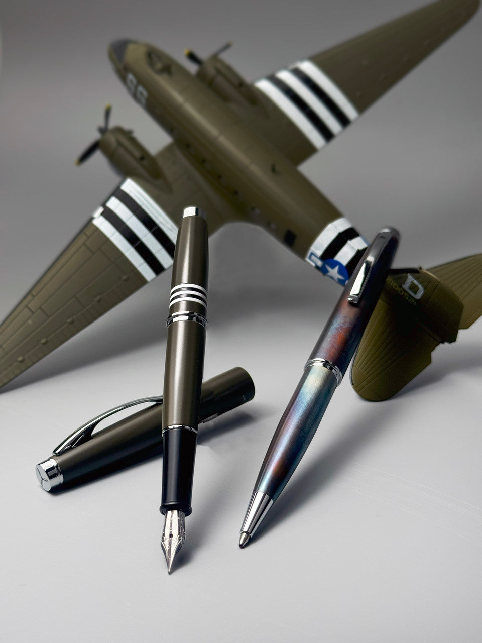 Monteverde Dakota Fountain Pen - Military Green