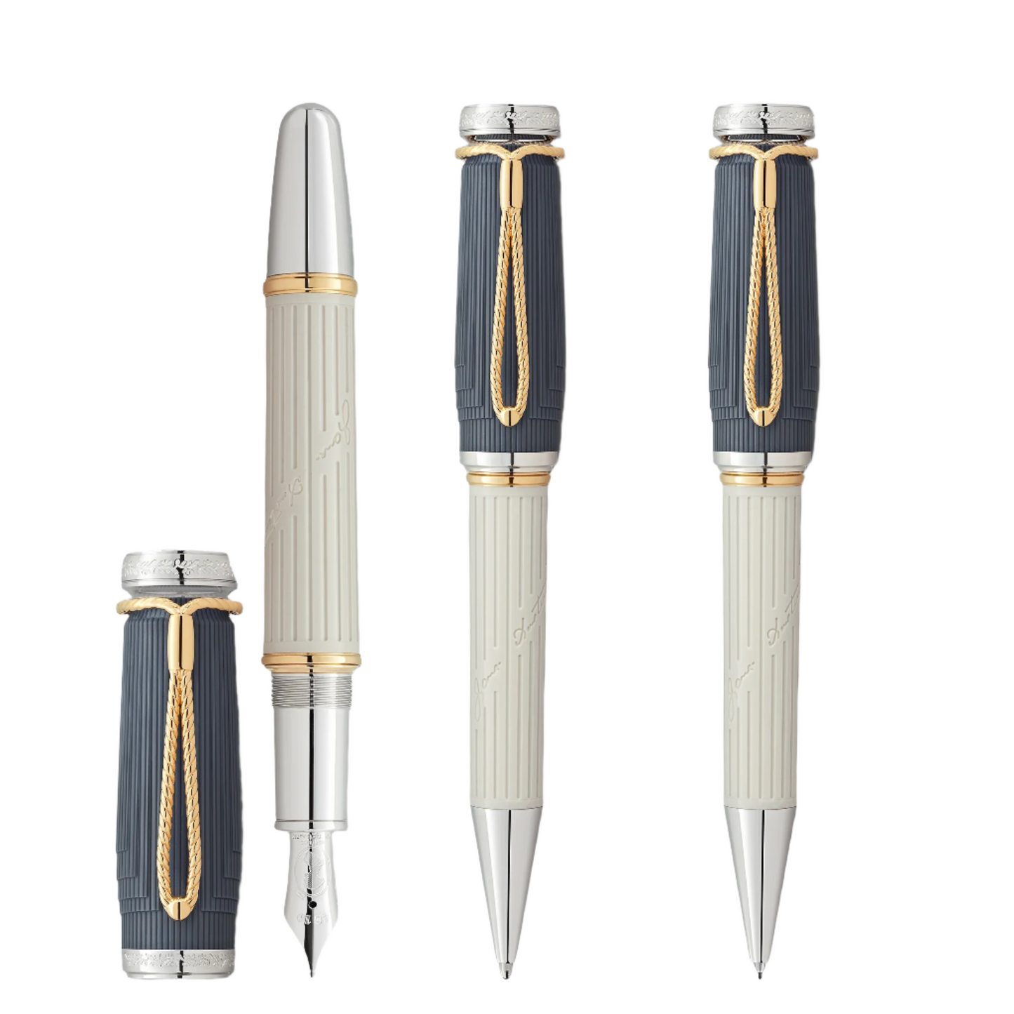 Montblanc Homage to Jane Austen 3pc Set FP/BP/MP (Writers Series Limited Edition)