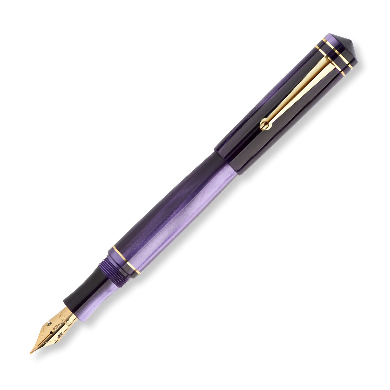 Delta Write Balance Fountain Pen - Purple