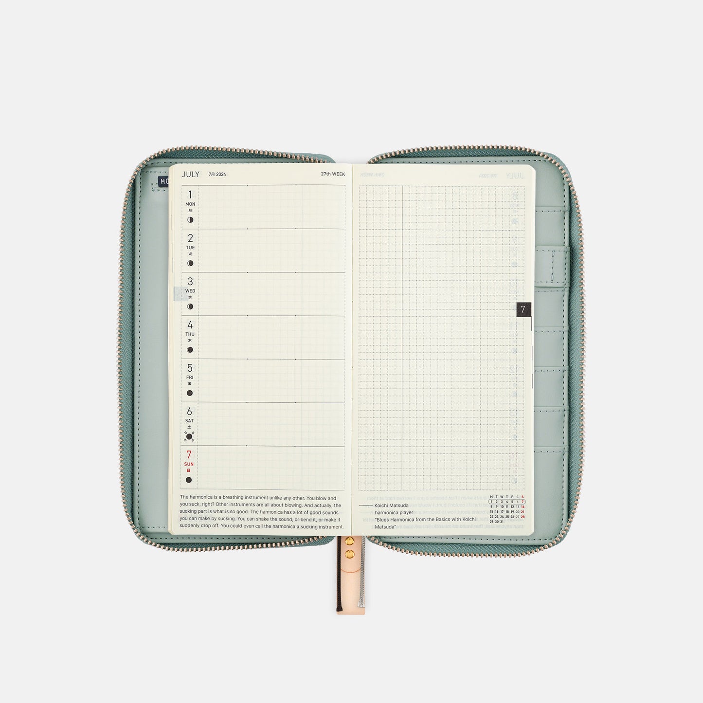 Hobonichi a6 cover - Hobonichi weeks cover - hobonichi cousin