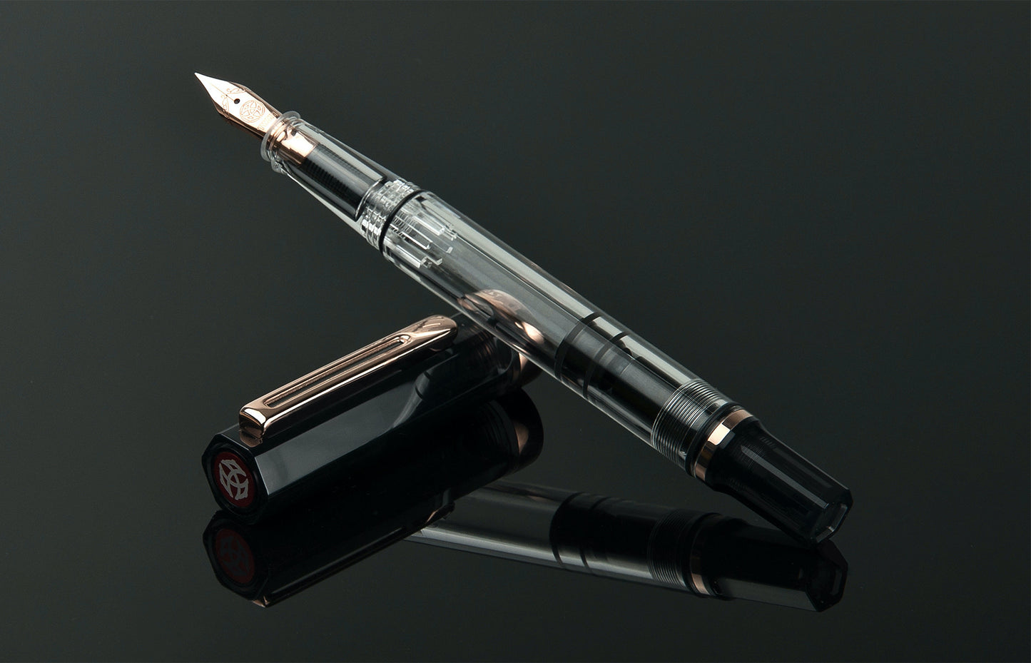 TWSBI ECO Fountain Pen - Smoke Rose Gold