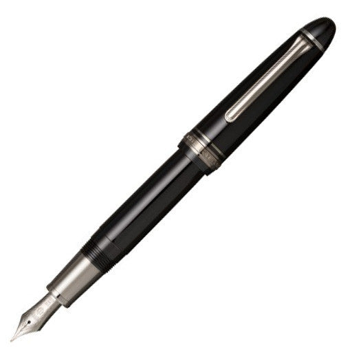 Sailor 1911L Fountain Pen - Black Luster