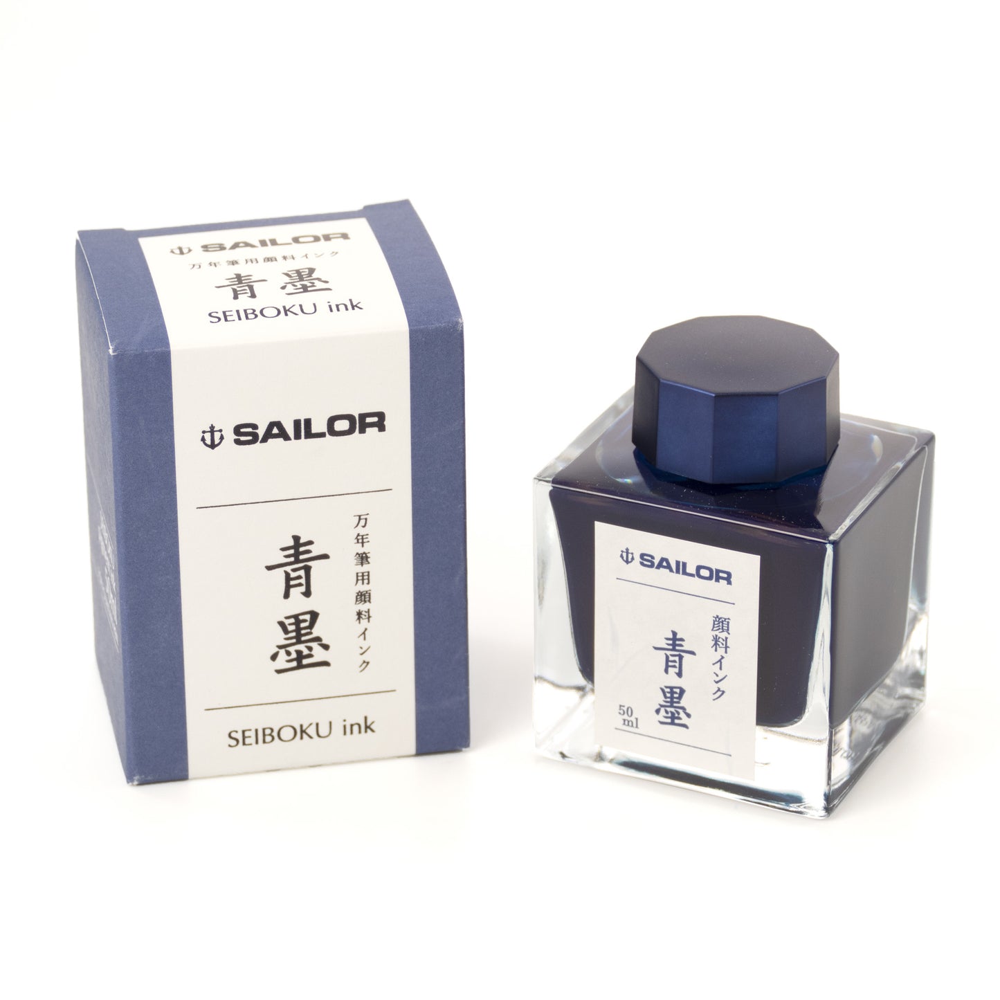 Sailor Pigmented - Seiboku Blue Black (50ml) Bottled Ink