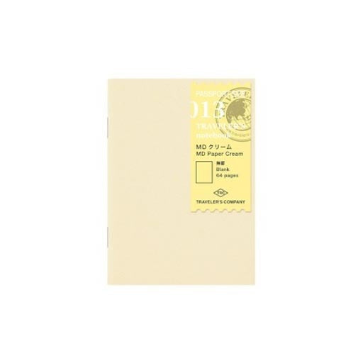 TRAVELER'S Notebook Passport 013 MD Cream Blank