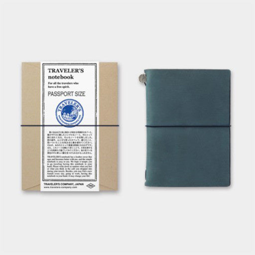 TRAVELER'S COMPANY Passport Leather Journal Starter Kit Brown
