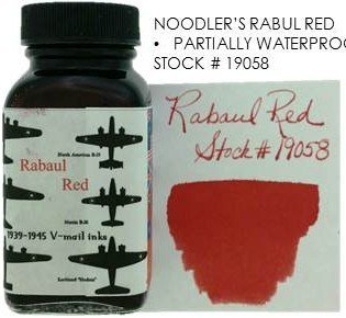 Noodler's Rabaul Red (3oz) Bottled Ink