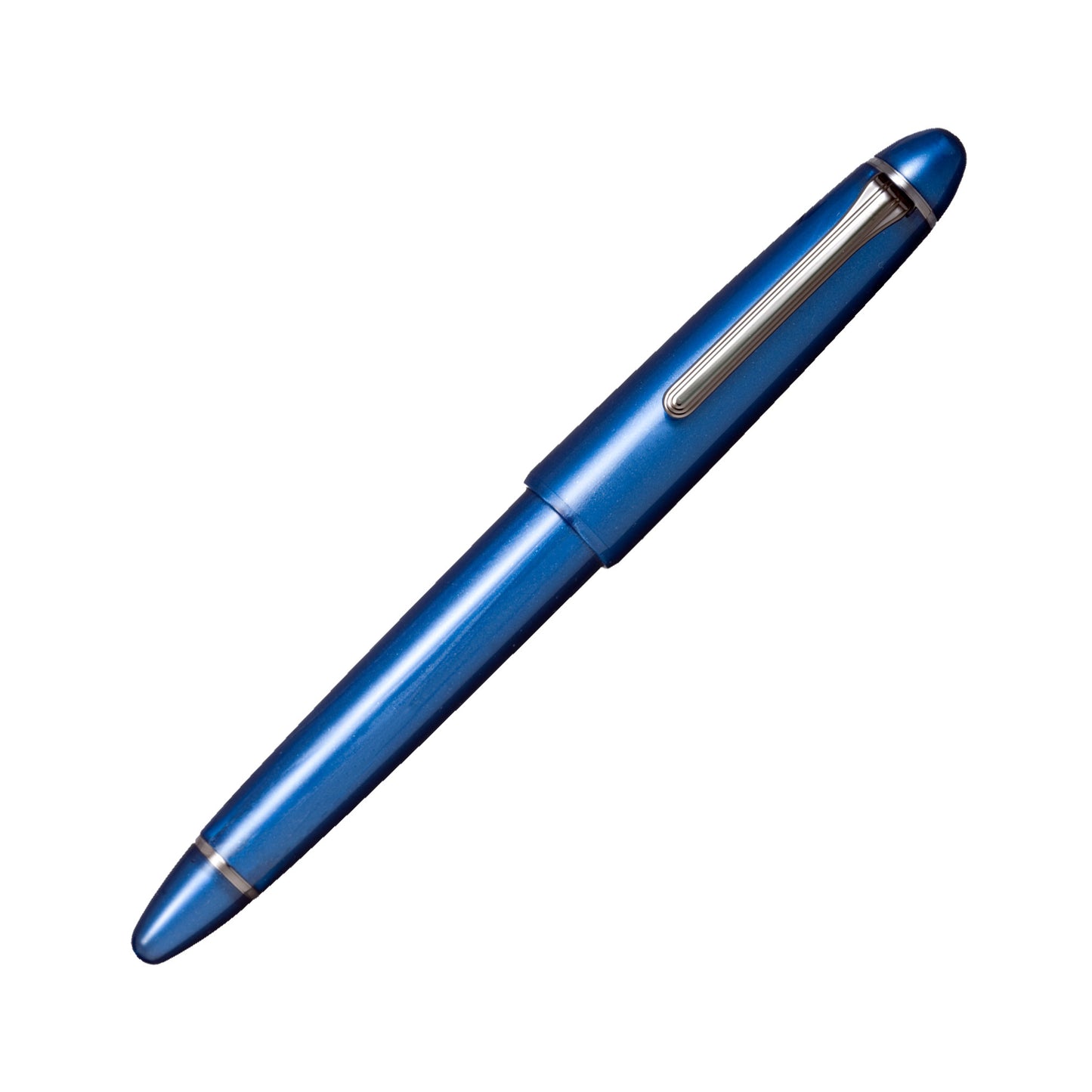 Sailor 1911L Ringless Metallic Fountain Pen - Simply Blue (Discontinued)