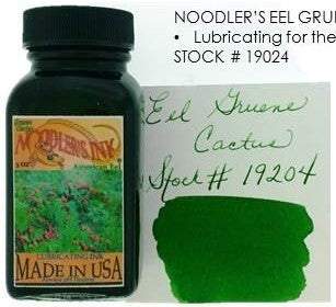 Noodler's American Eel Gruene Cactus (3oz) Bottled Ink