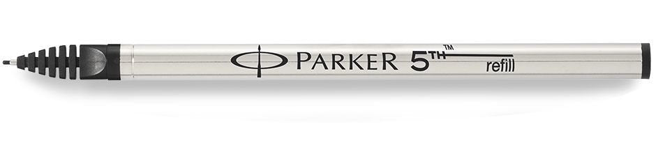 Parker 5th Rollerball Refill - Black Fine