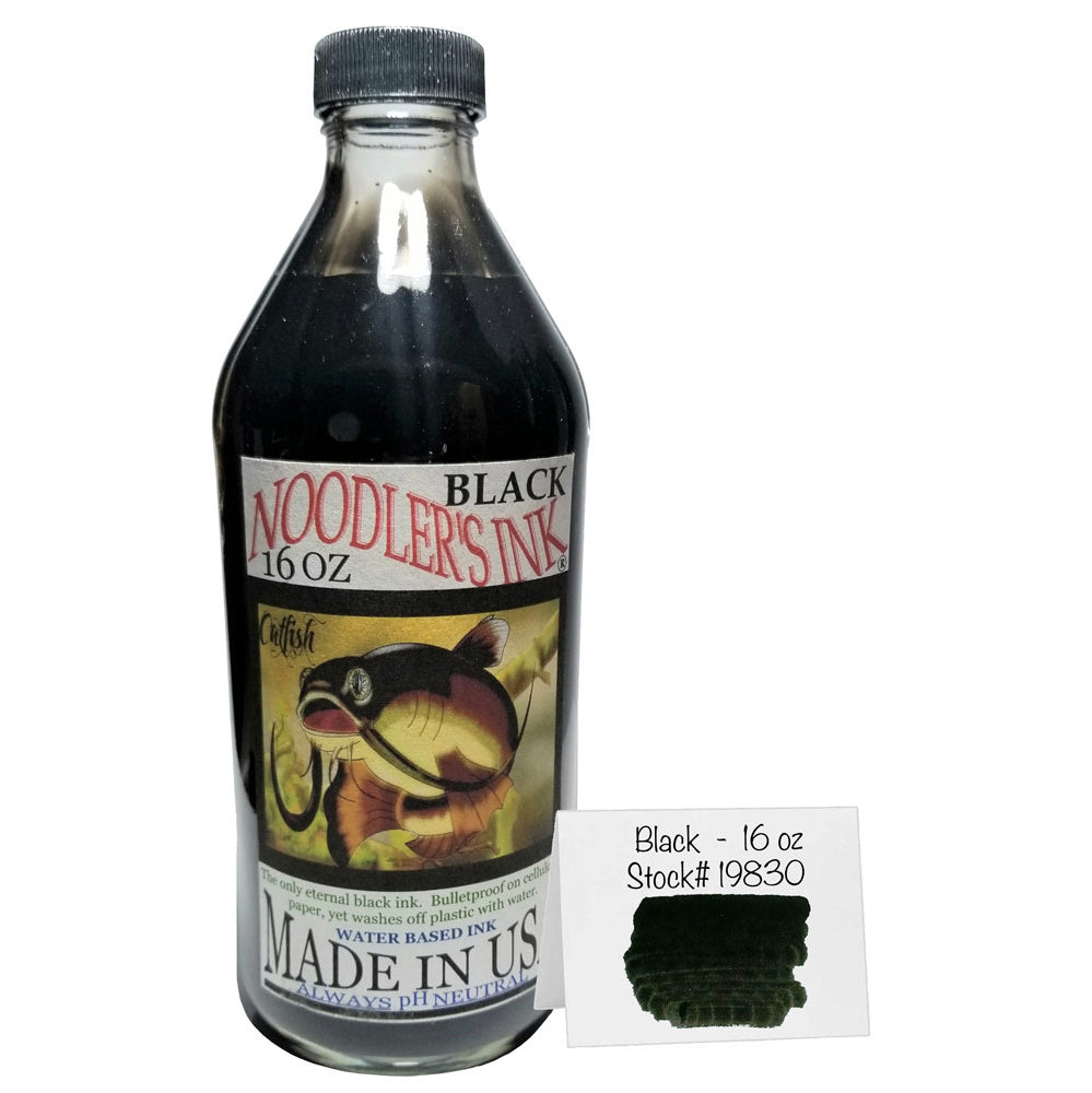 Noodler's Black (16oz) Bottled Ink