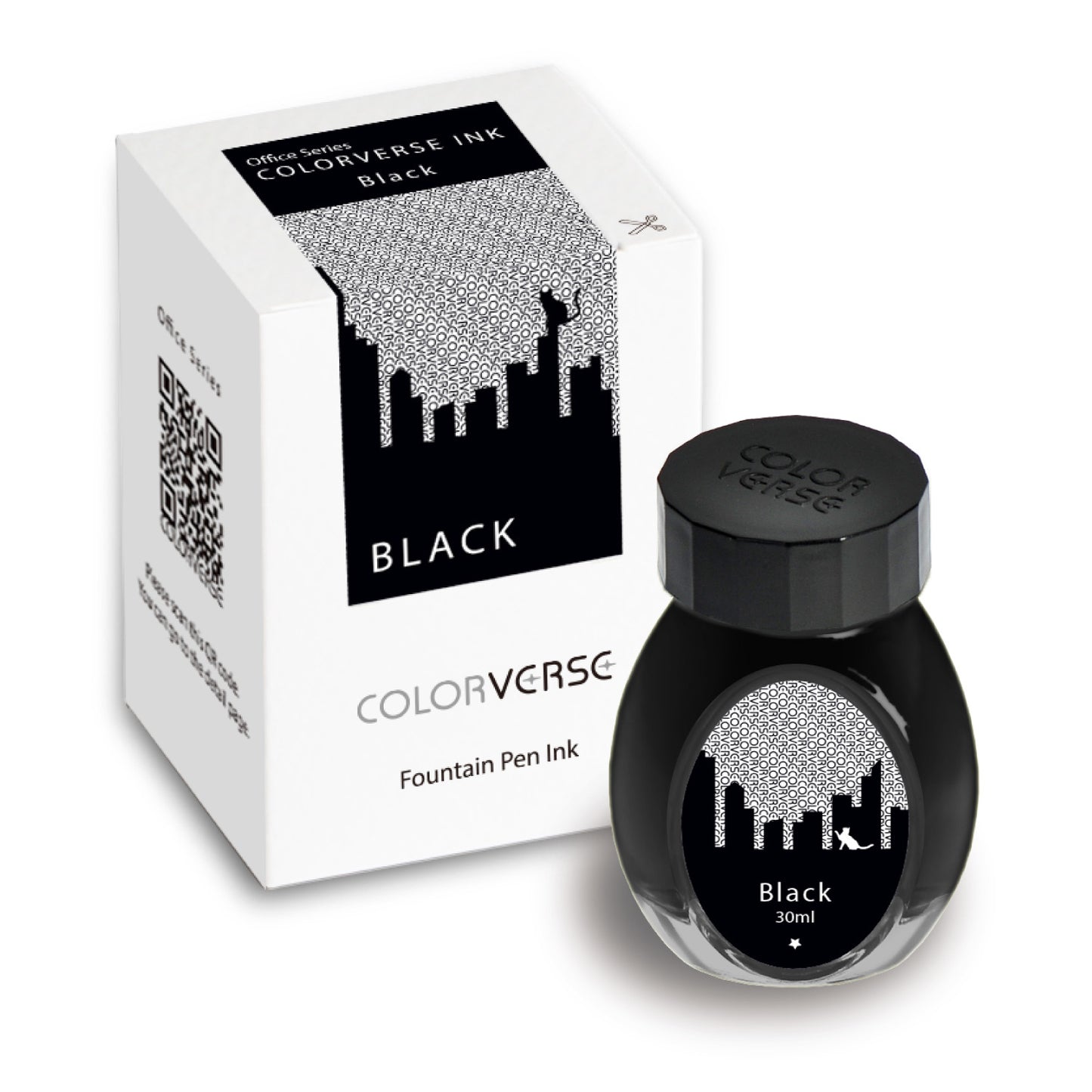 Colorverse Office Series Black (30ml) Bottled Ink