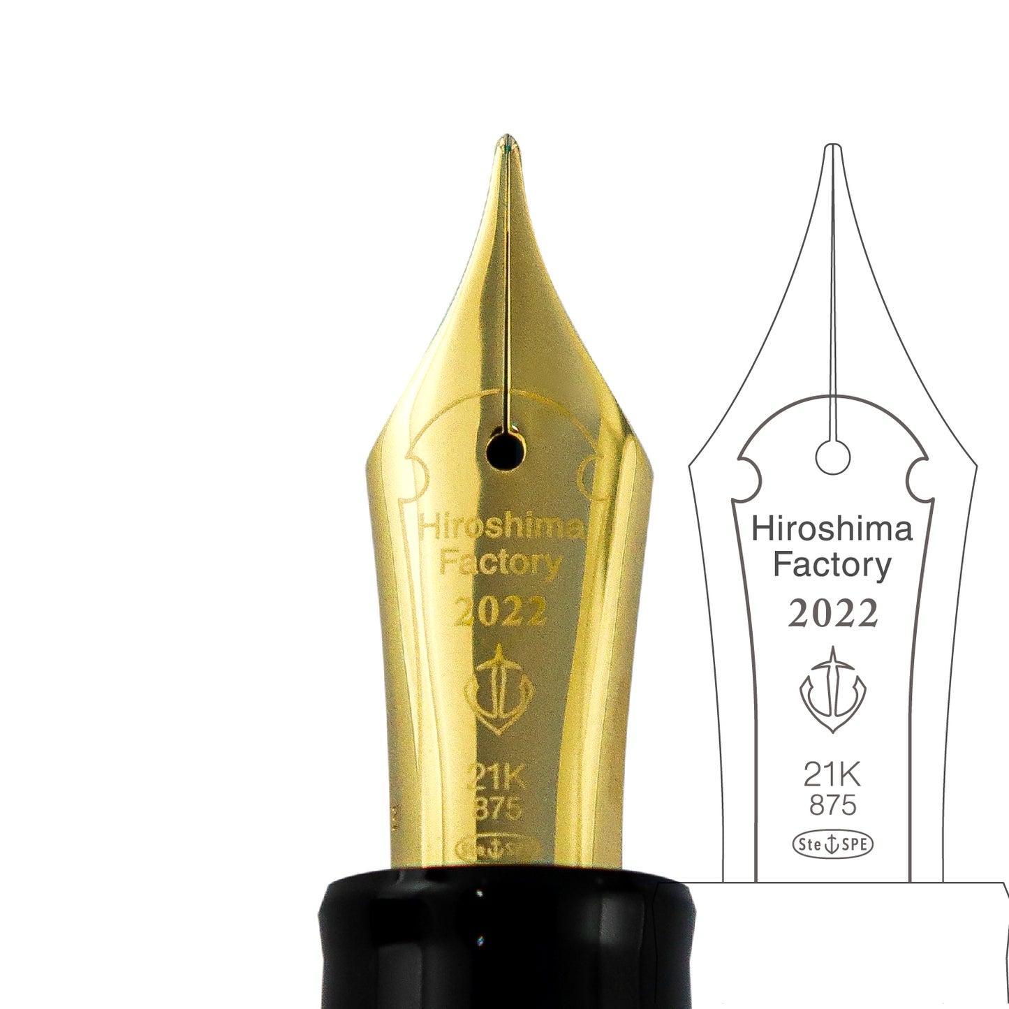 Sailor Commemorative Fountain Pen - Hiroshima Factory (Bespoke Limited Edition)