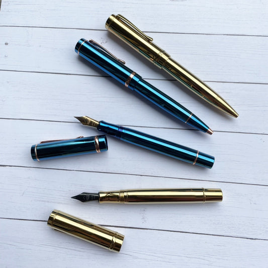 Conklin Duragraph Metal Ballpoint - PVD Blue