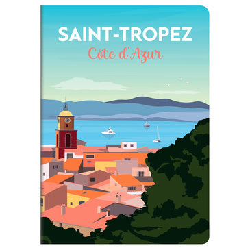 Clairefontaine #436615 France Collection Lined A5 Notebook - Saint-Tropez