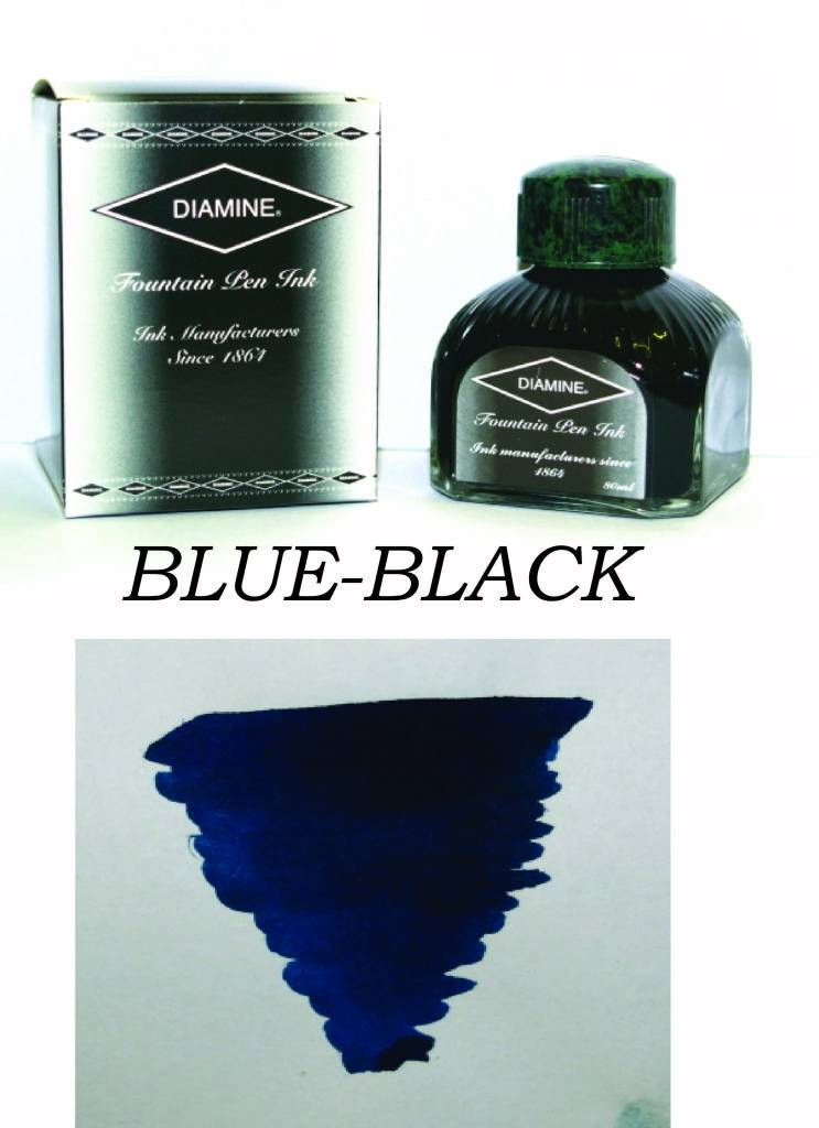 Diamine Blue-Black (80ml) Bottled Ink