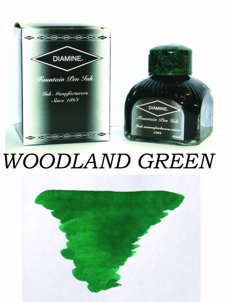 Diamine Woodland Green (80ml) Bottled Ink