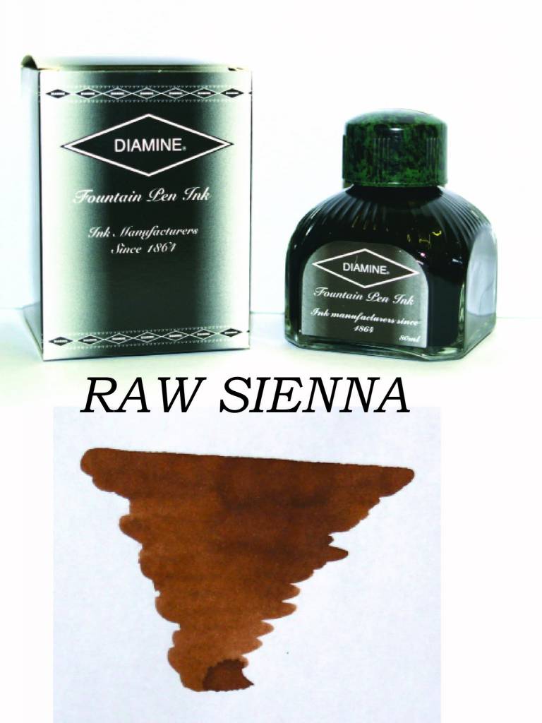 Diamine Raw Sienna (80ml) Bottled Ink