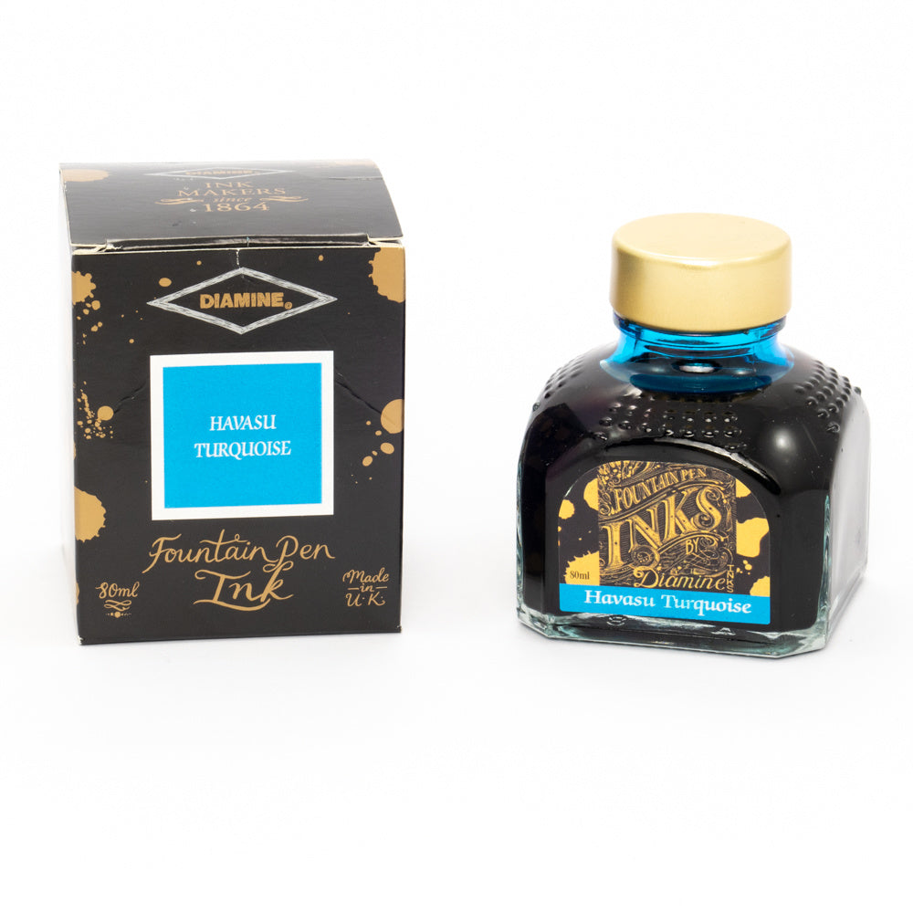 Diamine Havasu Turquoise (80ml) Bottled Ink