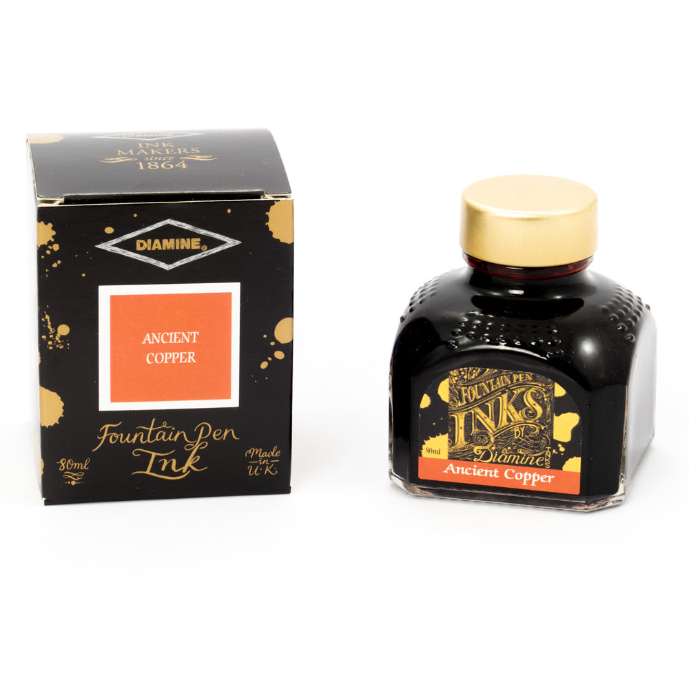 Diamine Ancient Copper - 80ml Bottled Ink