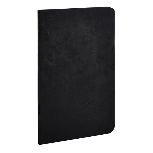 Clairefontaine #734161 Life. unplugged Lined Staplebound Notebook (3.5 x 5.5) - Black