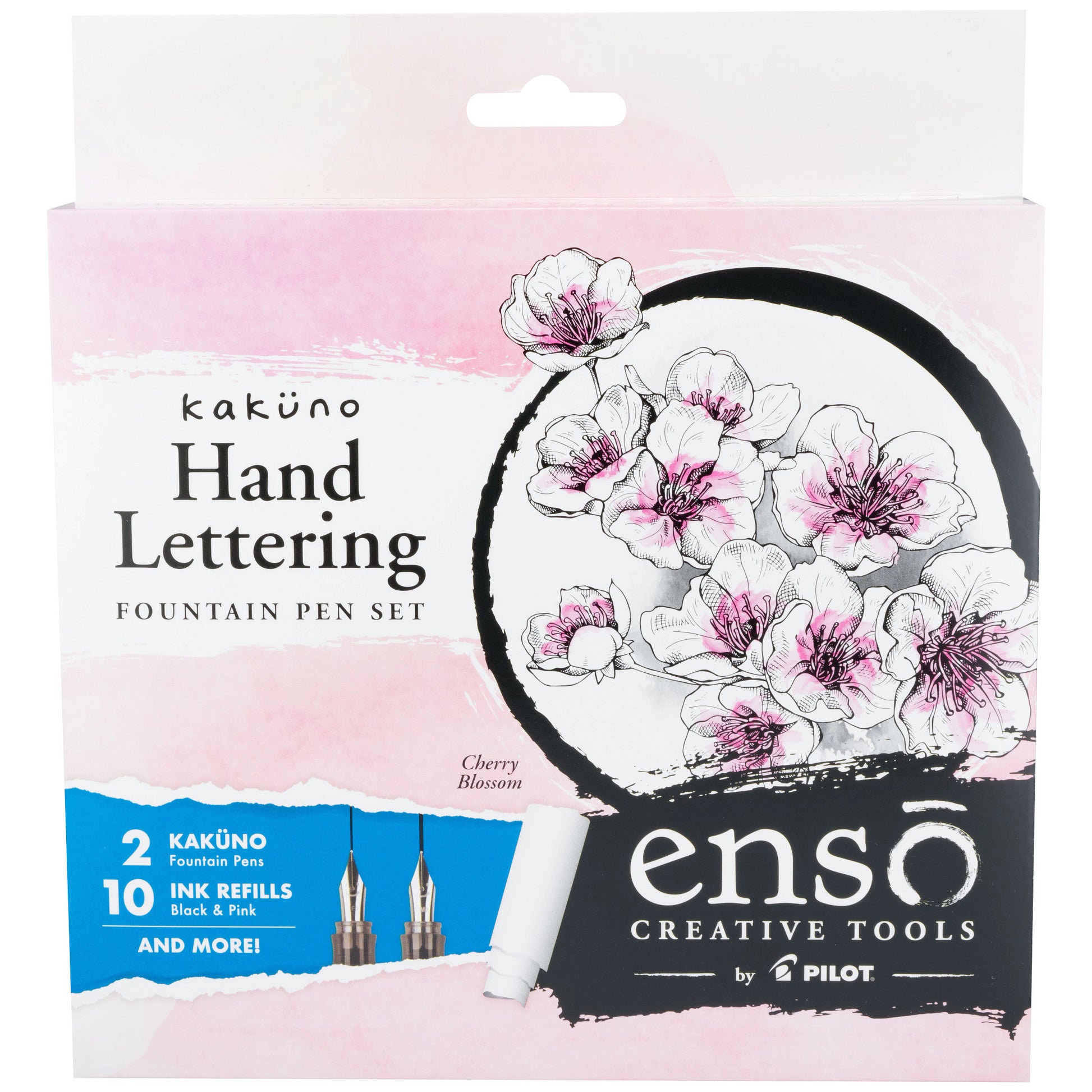 Pilot Enso Kakuno Hand Lettering Set - Cherry Blossom