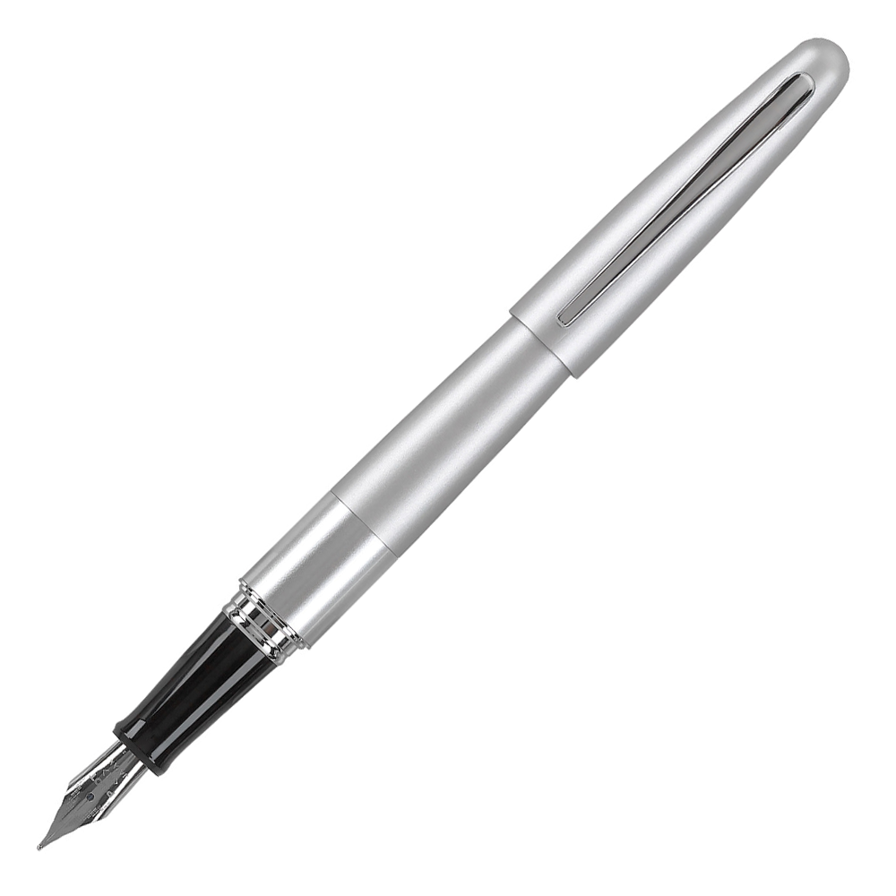 Pilot Metropolitan Fountain Pen - Silver Plain