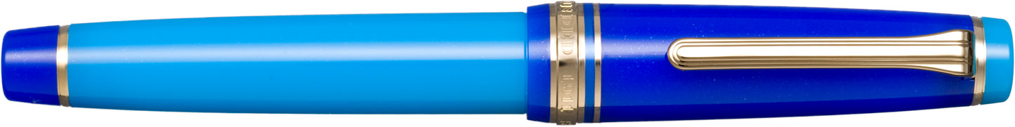 Sailor Pro Gear Slim Fountain Pen - Blue Quasar (Limited Edition)