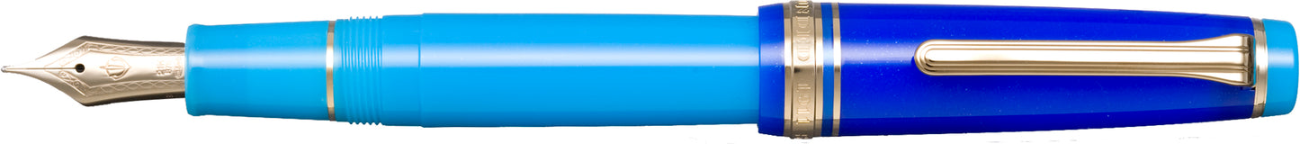 Sailor Pro Gear Slim Fountain Pen - Blue Quasar (Limited Edition)