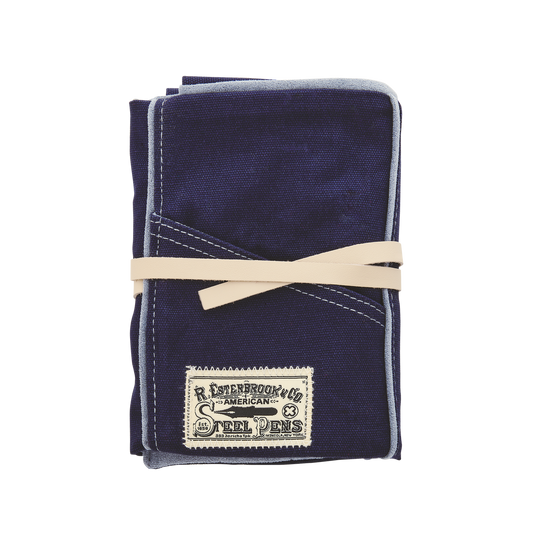 Esterbrook Pen Roll (6-Slot) - Navy