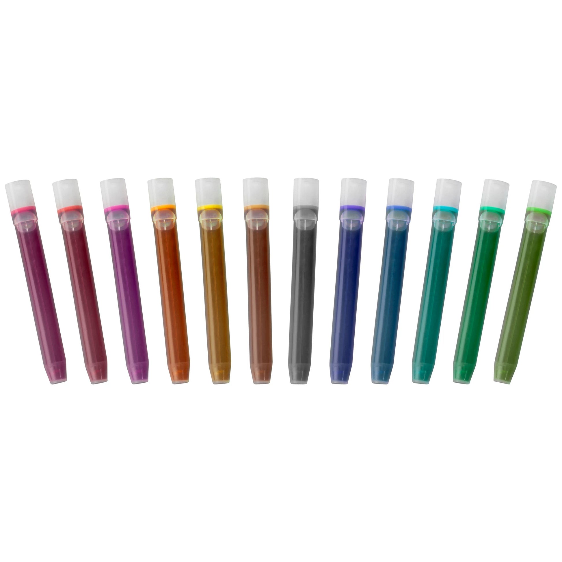 PILOT Parallel Mixable Color Ink Refills for Calligraphy Pens 12 Colors!