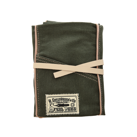 Esterbrook Pen Roll (6-Slot) - Army Green