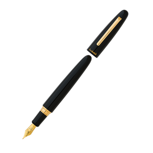 Esterbrook Estie Oversized Fountain Pen - Ebony with Gold Trim