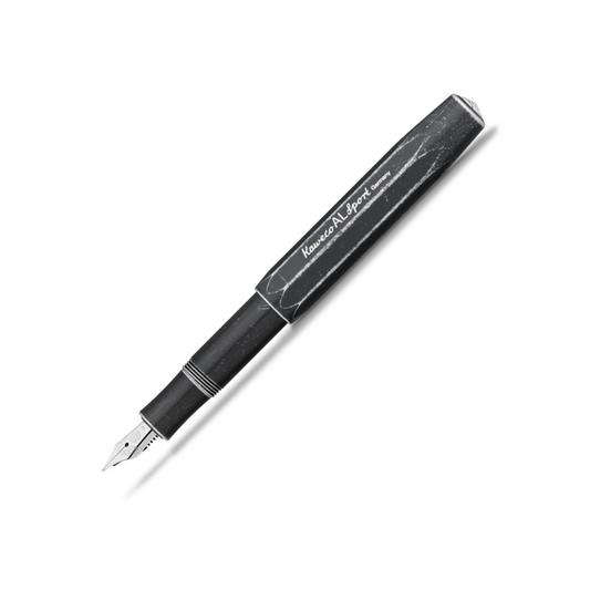 Kaweco AL Sport Fountain Pen - Stonewash Black