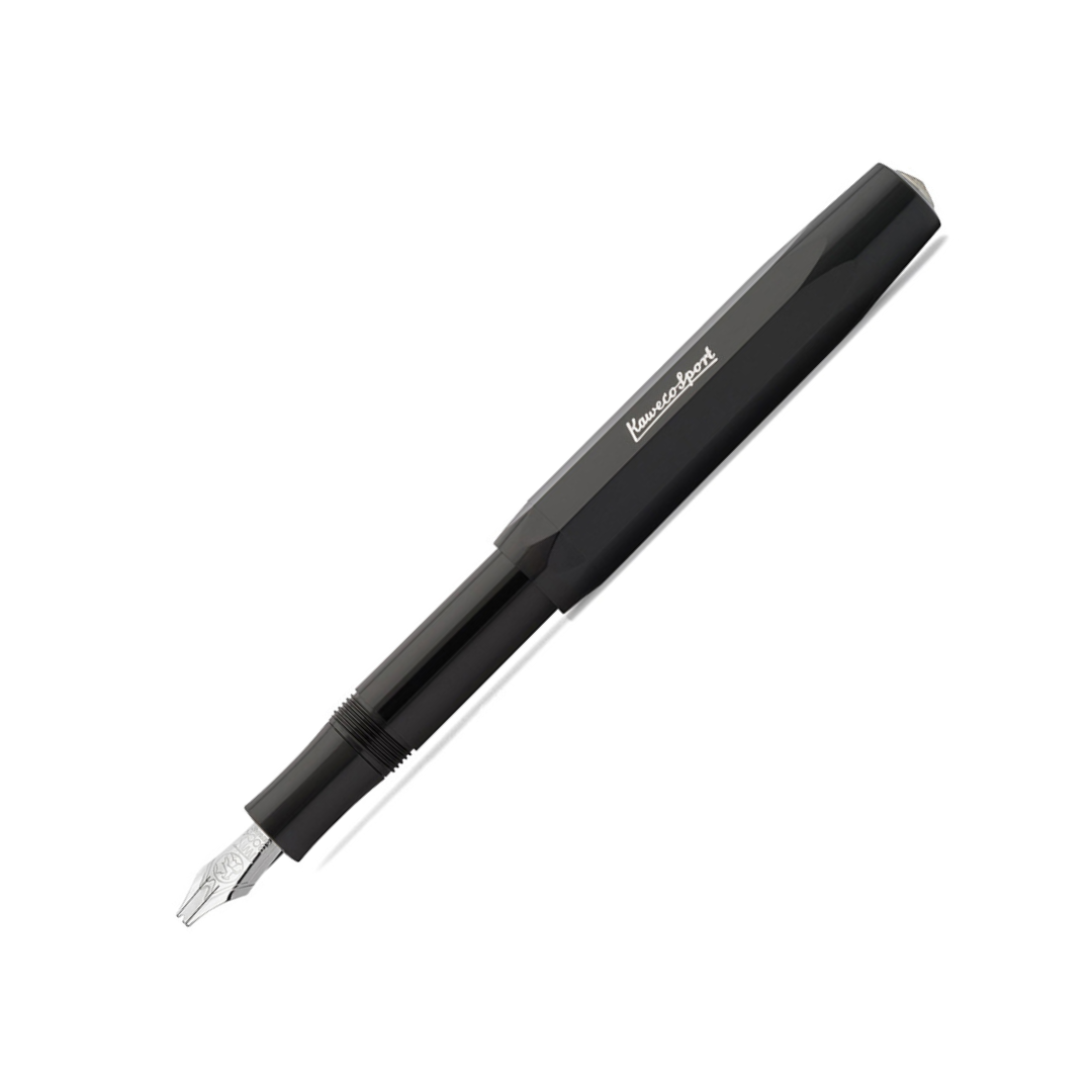 Kaweco Skyline Sport Twin Nib Fountain Pen - Classic Black