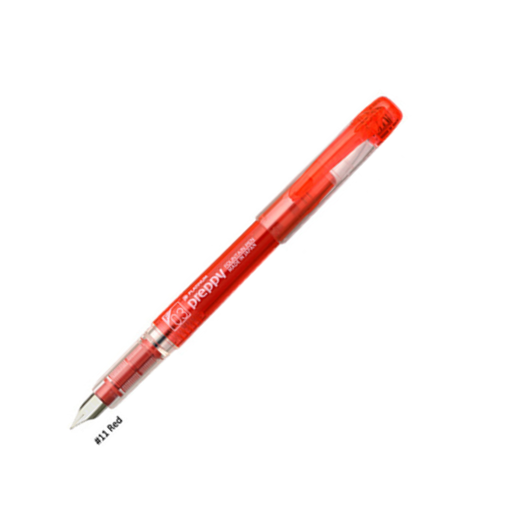 Platinum Preppy Fountain Pen - #11 Red