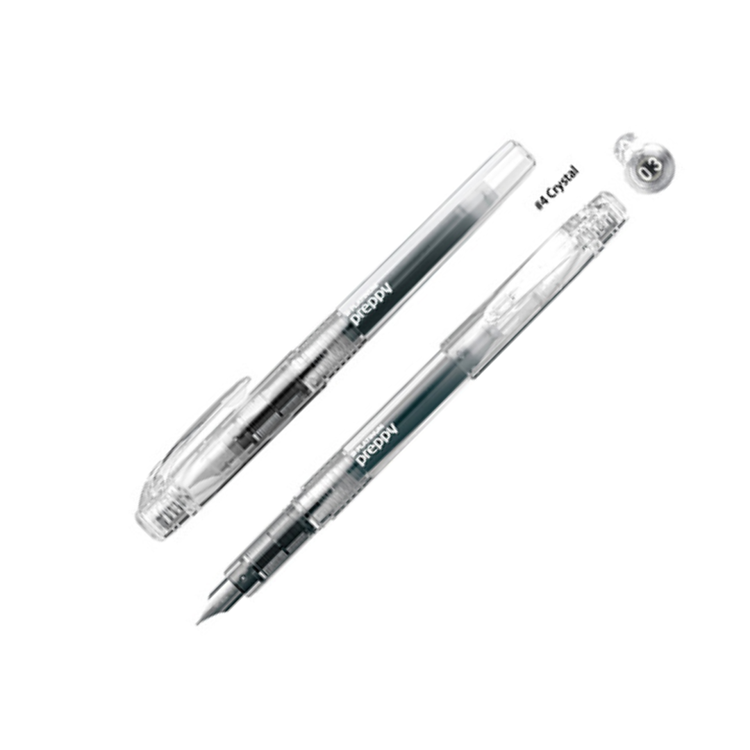 Platinum Preppy Fountain Pen - #4 Crystal