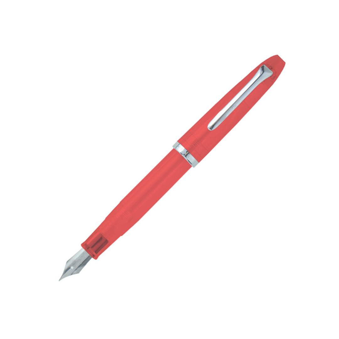 Sailor Compass 1911 Fountain Pen - Transparent Red