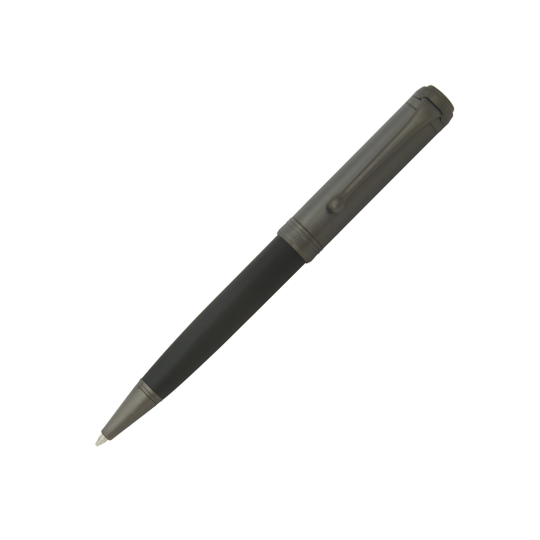 Aurora Talentum Rollerball - Black OPS with Ruthenium Metal Cap