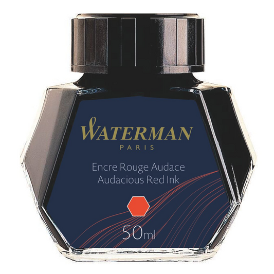 Waterman Audacious Red Bottled Ink (50ml)