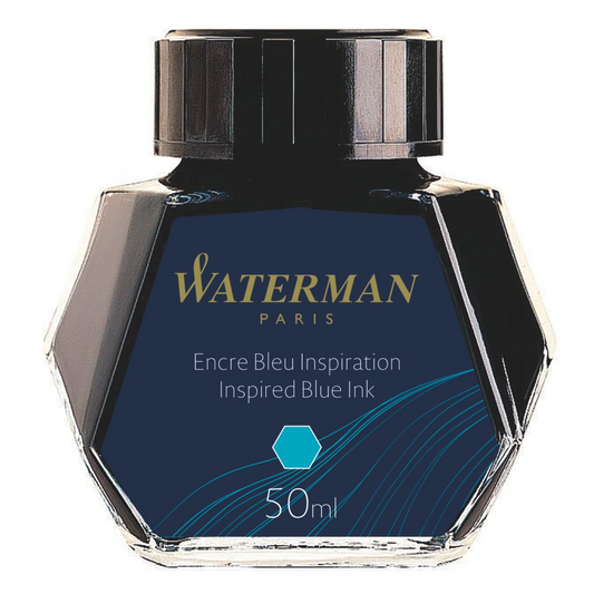 Waterman Inspired Blue Bottled Ink (50ml)