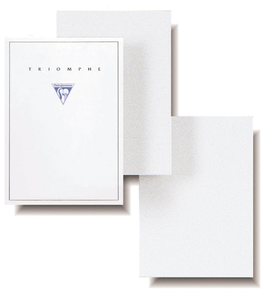 Clairefontaine Triomphe Small A5 Stationery Tablet (50 Sheets) - Blank