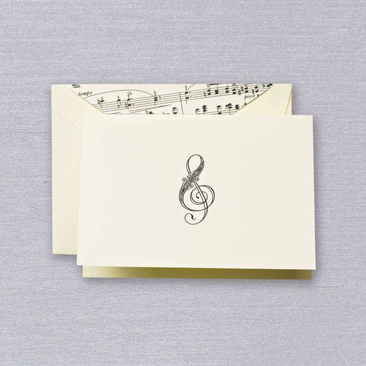 Crane Treble Clef Note (10 ea)